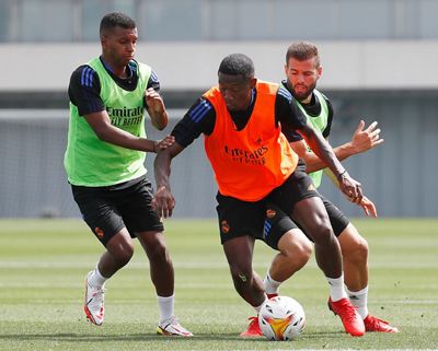 entrenamiento del real madrid