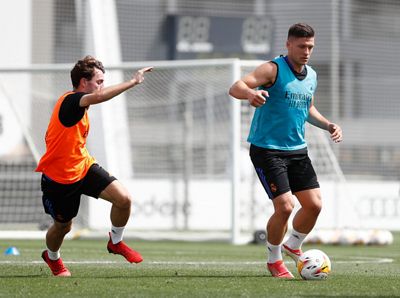 entrenamiento del real madrid
