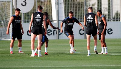 entrenamiento del real madrid