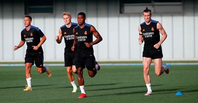 entrenamiento del real madrid