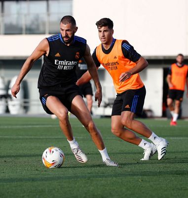 entrenamiento del real madrid