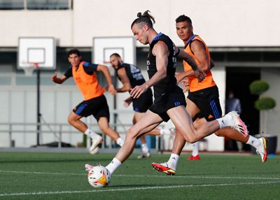 entrenamiento del real madrid