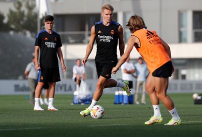 entrenamiento del real madrid