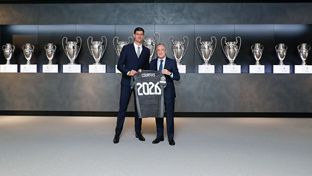 Courtois, renovado hasta 2026