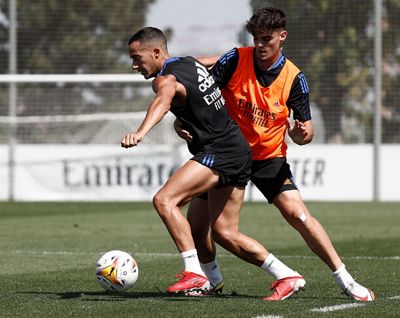 entrenamiento del real madrid