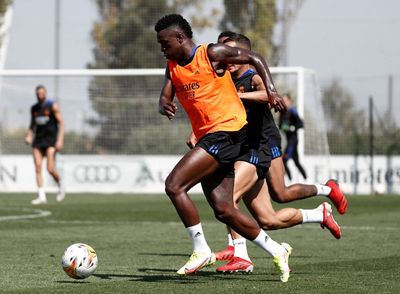 entrenamiento del real madrid