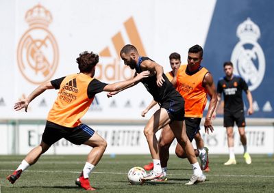 entrenamiento del real madrid