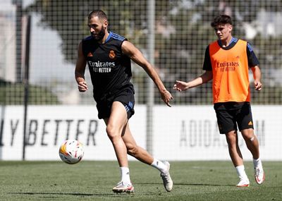 entrenamiento del real madrid