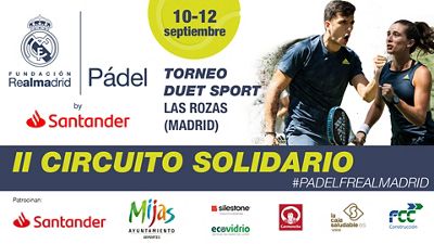 Vuelve el II Circuito de Pádel Solidario de la Fundación Real Madrid by Santander