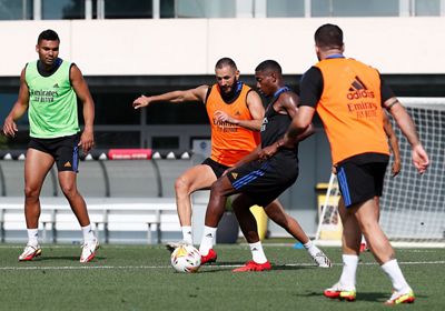 entrenamiento del real madrid
