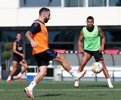 entrenamiento del real madrid