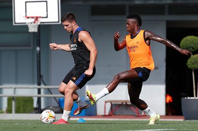 entrenamiento del real madrid