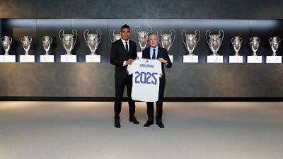 Casemiro, renovado hasta 2025