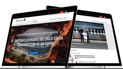 Realmadrid.com, la web de clubes de fútbol más visitada del mundo por quinto año consecutivo