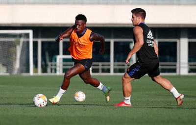 entrenamiento del real madrid