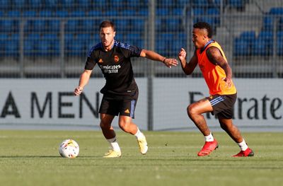 entrenamiento del real madrid