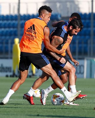 entrenamiento del real madrid