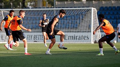 entrenamiento del real madrid