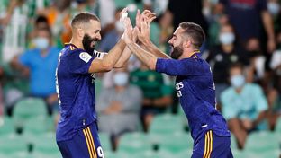 Un golazo de Carvajal da la victoria en el Benito Villamarín