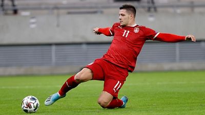 0-4: Jović marca en la victoria de Serbia ante Catar