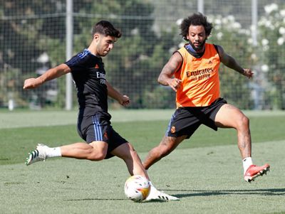entrenamiento del real madrid