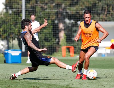 entrenamiento del real madrid