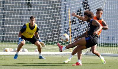 entrenamiento del real madrid