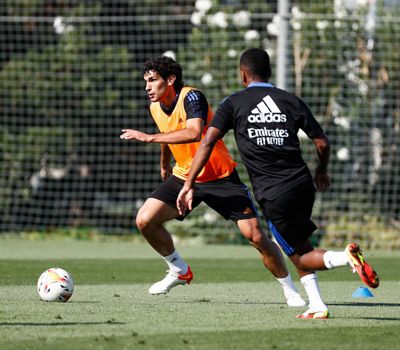 entrenamiento del real madrid