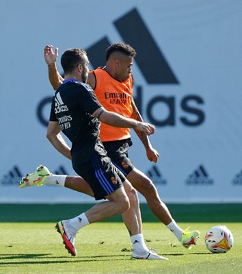 entrenamiento del real madrid