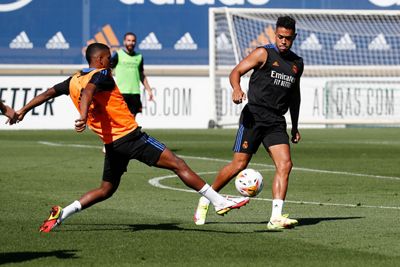 entrenamiento del real madrid