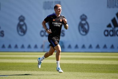entrenamiento del real madrid