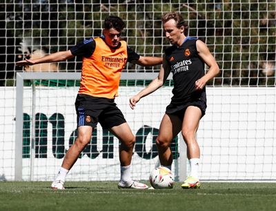 entrenamiento del real madrid