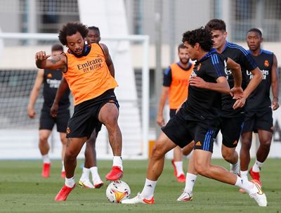 entrenamiento del real madrid