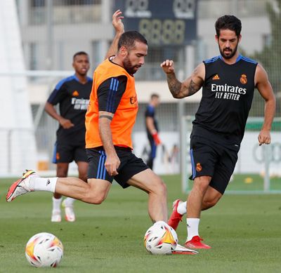 entrenamiento del real madrid