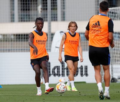 entrenamiento del real madrid