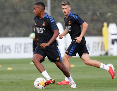 entrenamiento del real madrid