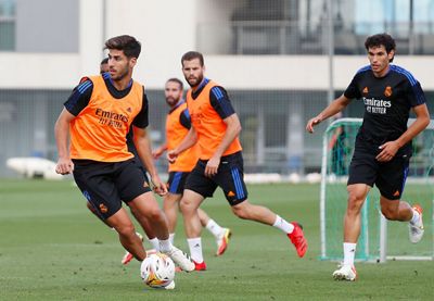 entrenamiento del real madrid