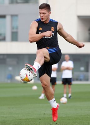 entrenamiento del real madrid