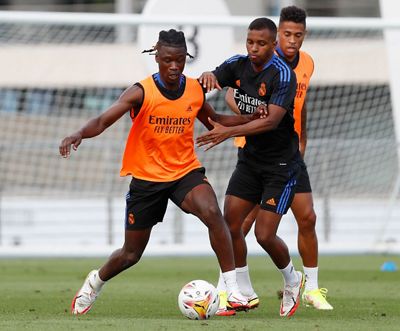 entrenamiento del real madrid