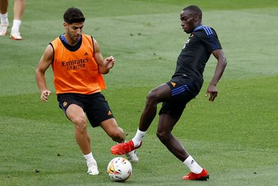 entrenamiento del real madrid