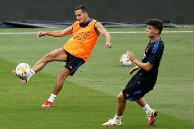 entrenamiento del real madrid