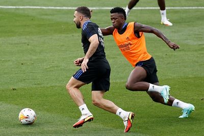 entrenamiento del real madrid