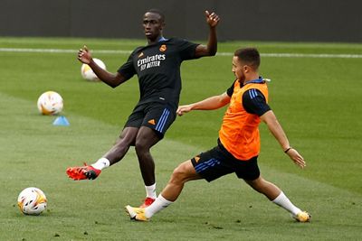 entrenamiento del real madrid