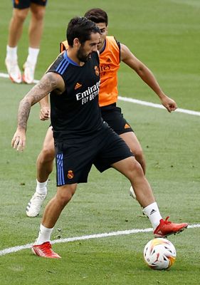 entrenamiento del real madrid