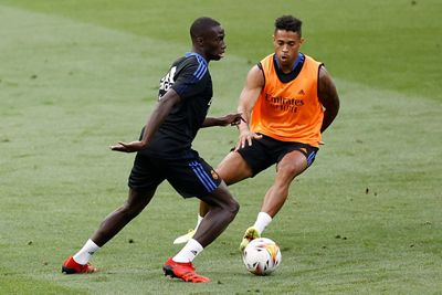 entrenamiento del real madrid
