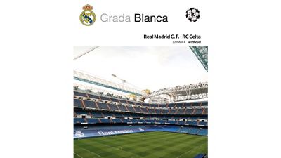 El ‘Grada Blanca’ del Real Madrid-Celta