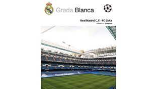 El ‘Grada Blanca’ del Real Madrid-Celta