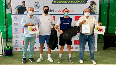Más de 200 participantes en el cuarto torneo del II Circuito Solidario de Pádel de la Fundación