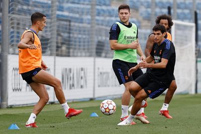 entrenamiento del real madrid