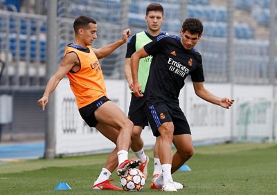 entrenamiento del real madrid